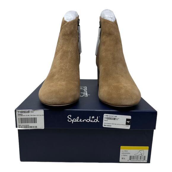 Splendid Hespera light brown suede booties size 9.5 - Picture 2 of 15